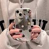 Color Flower Mirror for iPhone17promax Mirror Phone Case 16 Large Hole 14/13 Apple 15