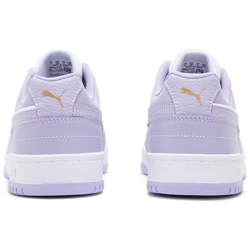Puma Retro Comfortable Low-Top Sneakers Women Sneakers White Purple 386373-41