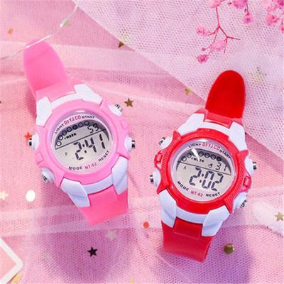 Kinder Digital Quarz Uhr LED Sport Uhren Student Geschenk für 3-10 Jahre Mädchen Jungen