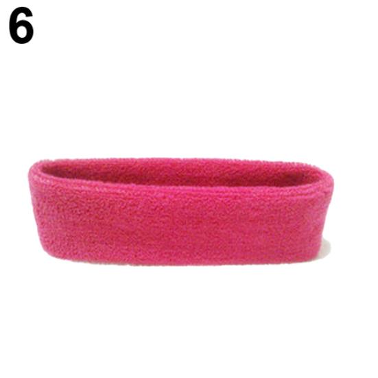 Unisex Sports Yoga Fitness Stretch Sweat Sweatband Hair Band Headband Headwear