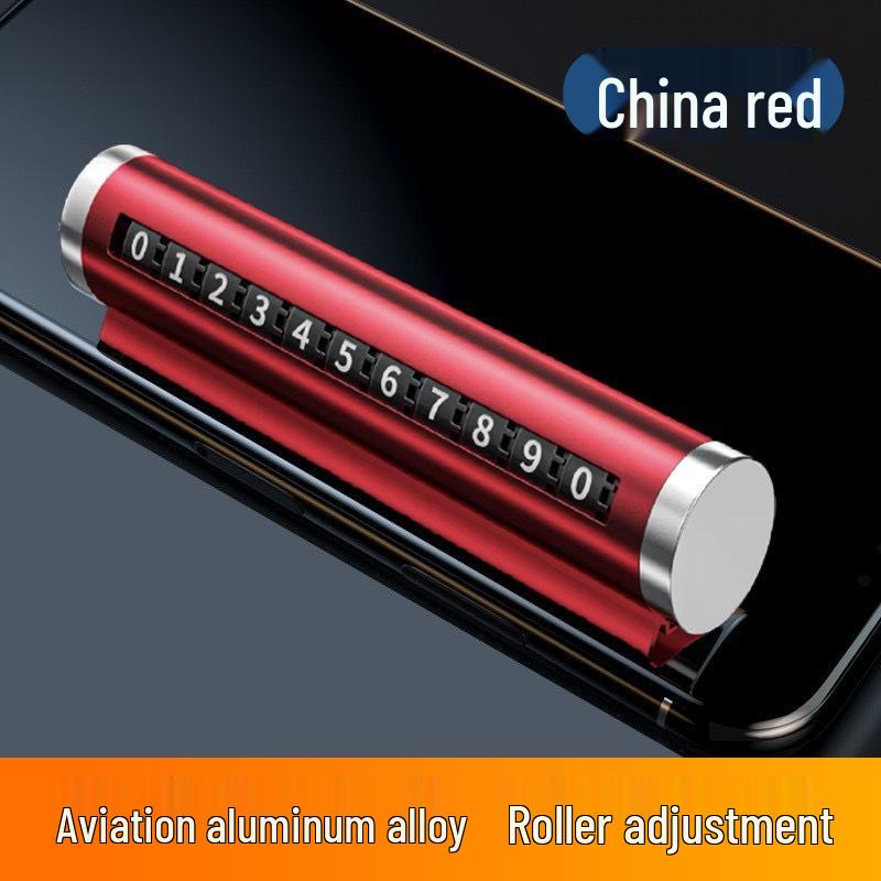 Auto Temporäres Parken Telefonnummer Schild Dekoration