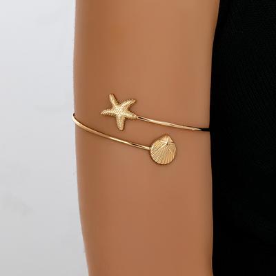 New Jewelry E-commerce Supply Summer Vacation Metal Marine Life Decorative Armband