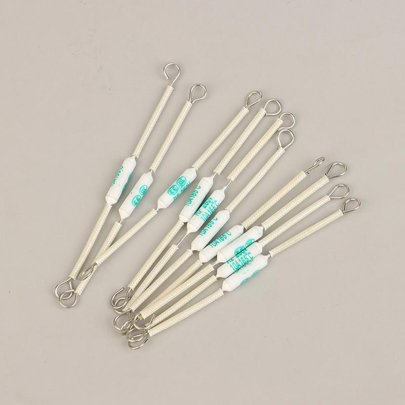 10 Pcs Fuse Magicom 165 Degrees 10 Amperes / Pius Rice Cooker + Heat Resistant Sleeve Rice Cooker Fuse