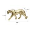 Decorative Golden Leopard Statue for Home & Office | Animal Showpiece for Living Room, Bedroom, Office Table, Study Desk & Reception
