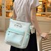 Cartoon Shoulder Bag Student Lightweight Crossbody Bag
