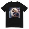 Trump und Jesus USA Patriotischer Präsident Retter Glaube Stolz T-Shirt