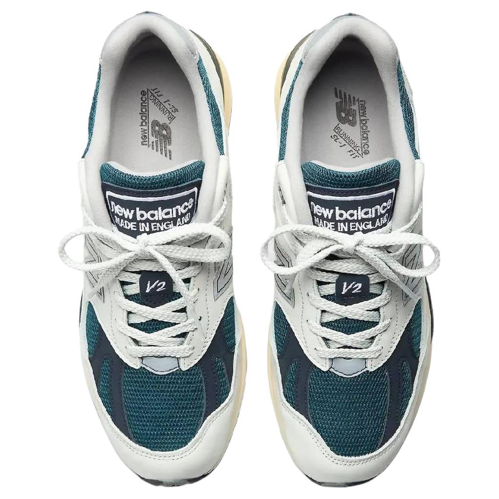 New Balance 991v2 Made In UK Grey Balsam Total Eclipse Unisex Sneakers U991TO2