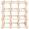 VidaXL Wine Rack for 12 Bottles 36x23x36 Cm Solid Pine Wood 353750