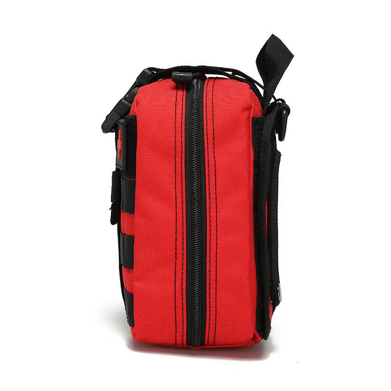 Camouflage Tactical Medical Waist Pack - Multifunctional Outdoor Survival Bag for Mountaineering