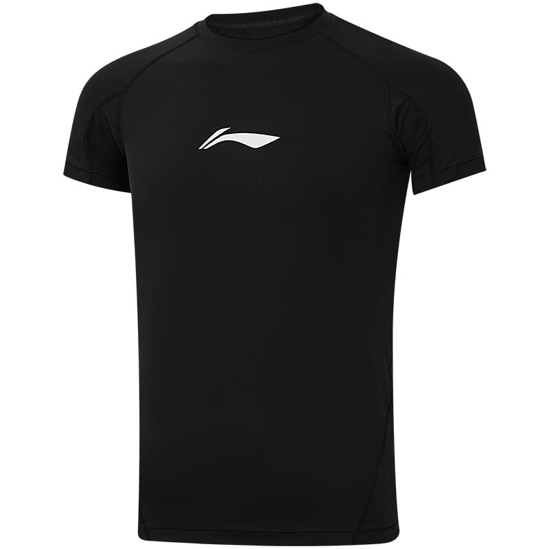 Li Ning Short Sleeved T Shirts Men s AUDV039-1 XL