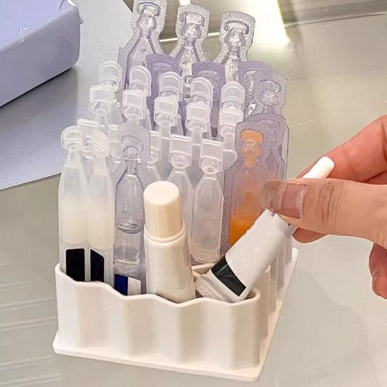 Wave Shape Pen Holder Desktop Storage Rack Creative Decorative Desk Organizer for Office Stationery Pens Crayons Markers