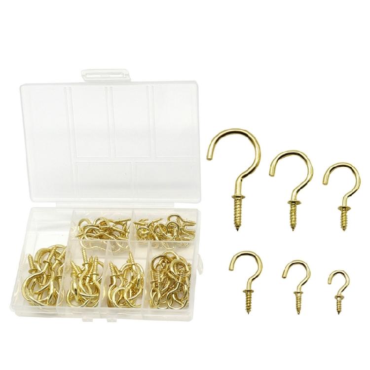 Set mit 75 Eisenbecherhaken Effiziente & Praktische Haken Geeignet für Zubehör