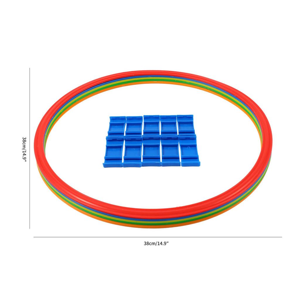 Carnival Bean Bag Toss Set with Ring Toss and Logo Bucket for Sensory Integration Training