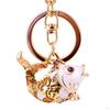 Carp Keychain Pendant for Novelty Gifts Jewelry Accessories Unisex
