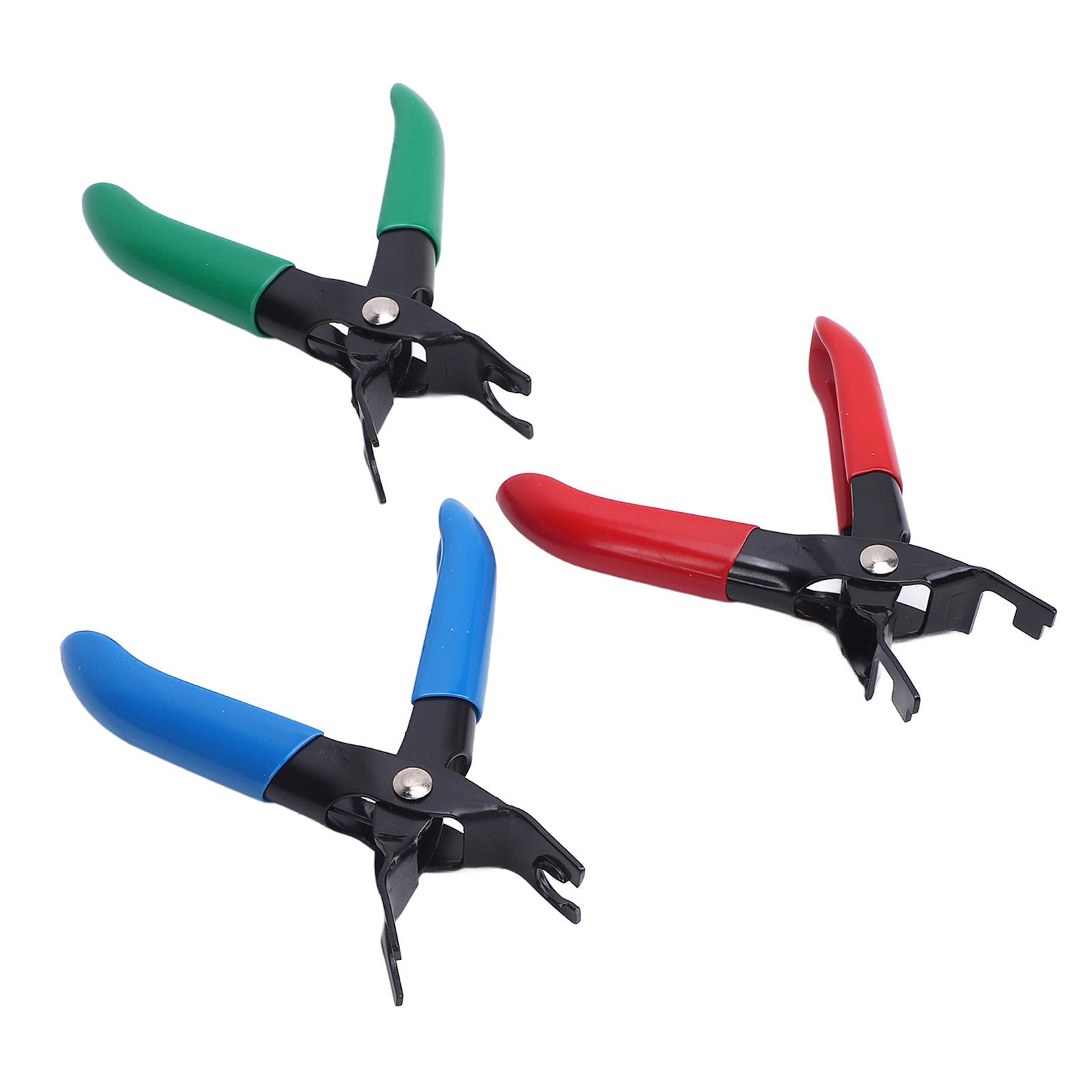 

3PCS Fuel and AC Line Disconnect Pliers Ergonomic Hose Remover Pliers Set Quick Disconnect Release Removal Tool for