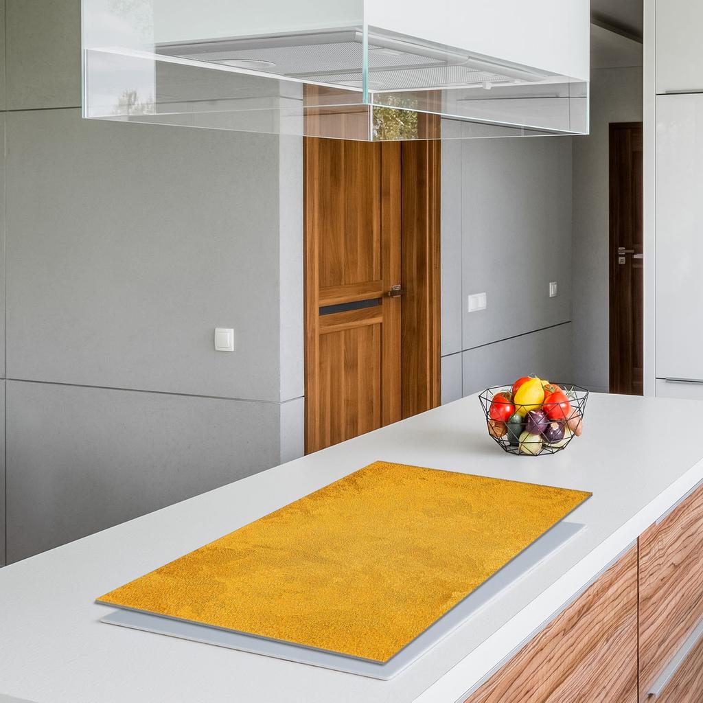 Glass Protective Stovetop Plate 90x52 Gold