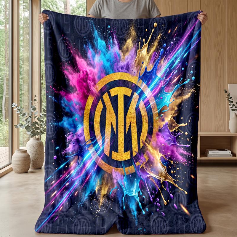 Borussia Dortmund Theme Blanket Soft Flannel Blanket Plush Throw Blanket Cozy Sofa Bed Blanket for Home Decor
