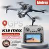 New K18 Max Drone GPS Positioning Return Professional WIFI FPV Obstacle Avoidance 8K Aerial Camera Quadcopter Outdoor Toy GIFT