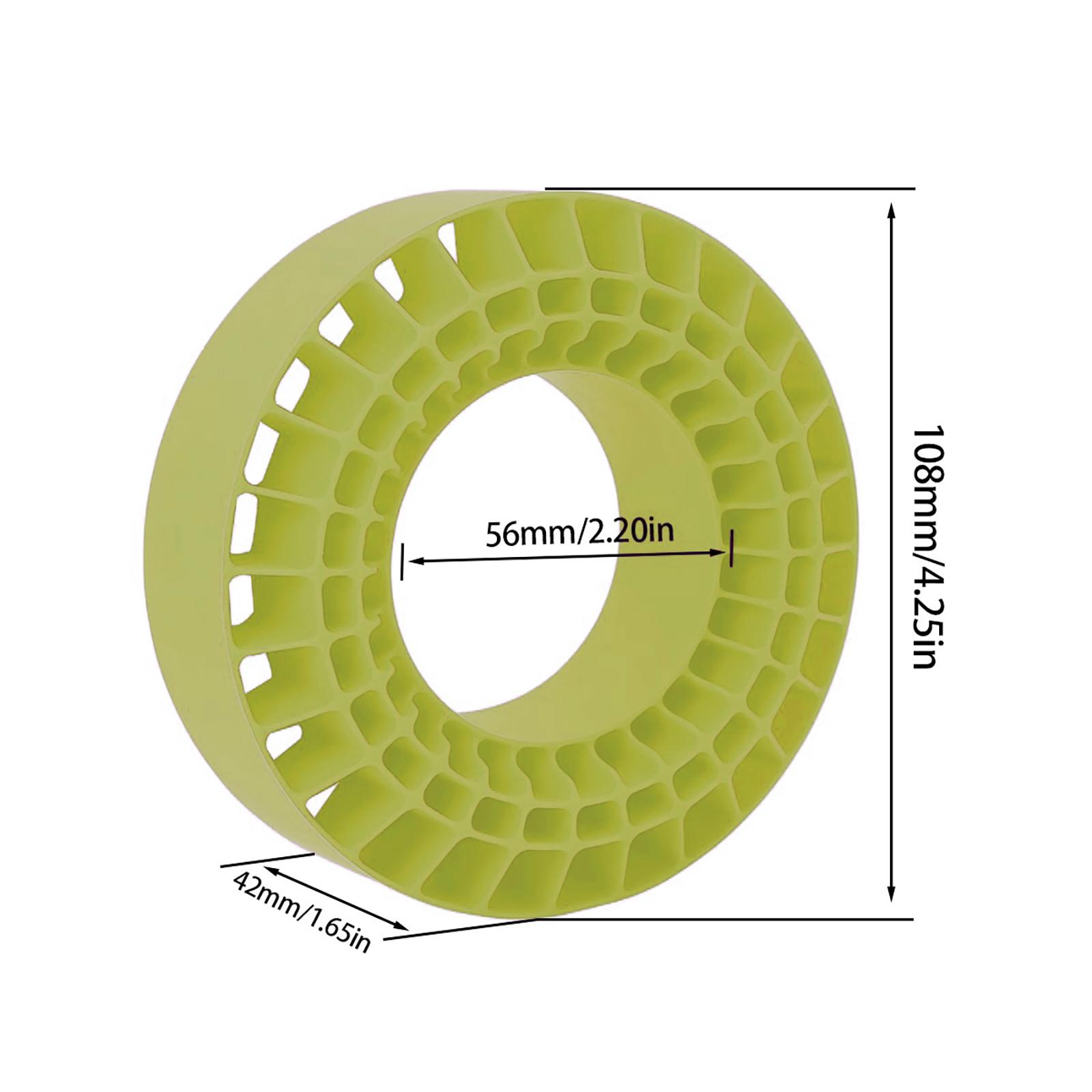 

4pcs 1.9 Inch RC Crawler Tires Silicone Foam Insert Multi Color Universal Fit RC Car Truck Heavy Duty