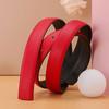 Belt Women'S Pants Decorative Business Four Seasons Leather Women'S Belt Color No Car Line