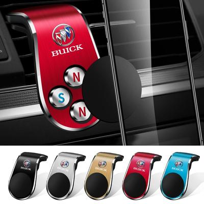 Magnetyczny uchwyt samochodowy w kształcie L dedykowany do samochodu, emblemat na telefon GPS dla Buick Encore Regal Lacrosse Enclave Avenir Cascada GL8 Envision Anthem