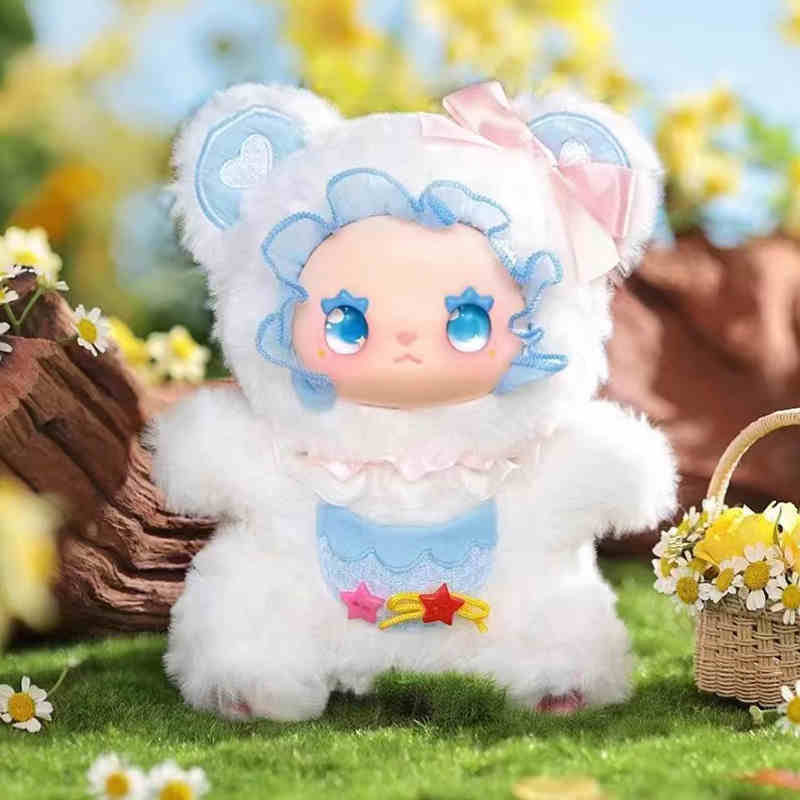 Lovely Emma Pocket Zoo Vinyl Plush Blind Box Doll Trendy Model Backpack Pendant Desktop Decor Birthday Gifts Toy Ornament Gifts