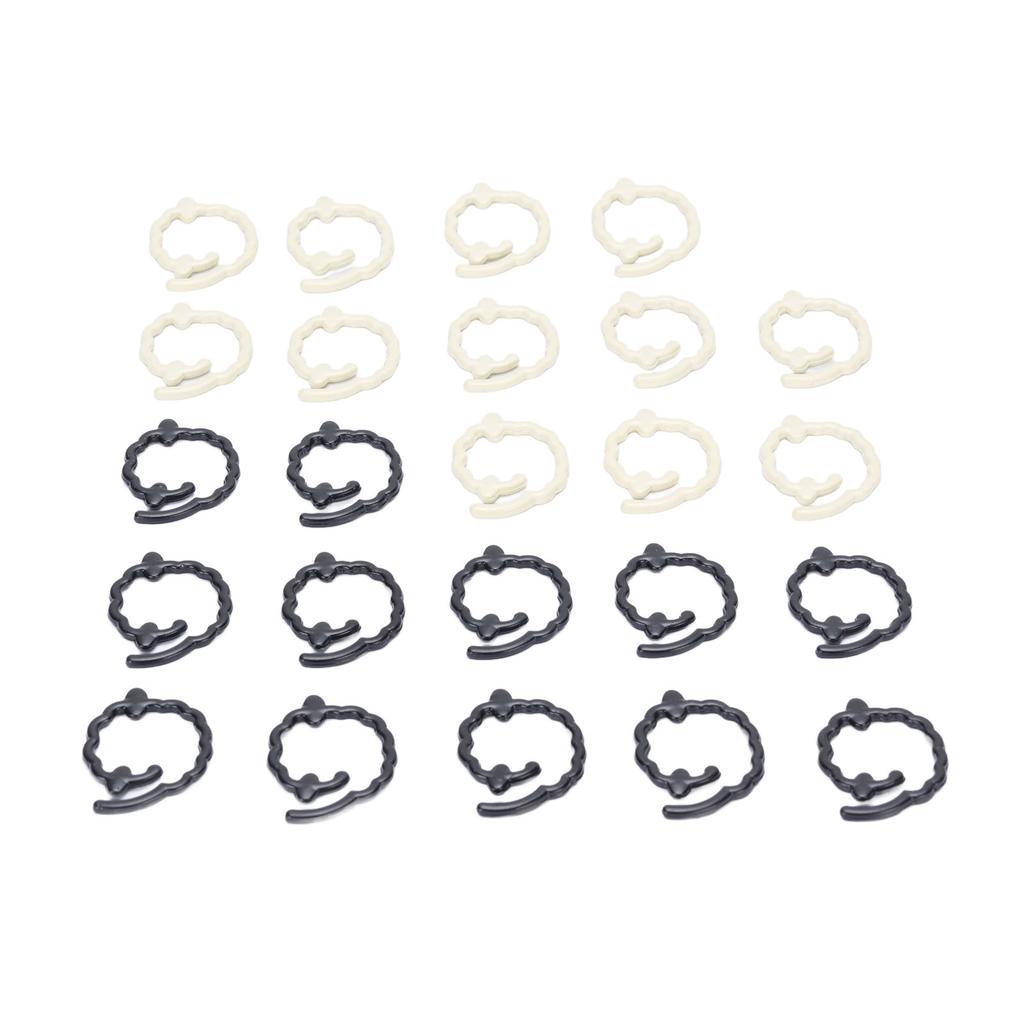 24Pcs Knitting Stitch   s Zinc Alloy Spiral Sheep Patt n Knitting   s for Fabric Crafts