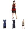 Elegant Gatsby Flapper Beaded Vintage Fringe Sequin Sleeveless Women Party Dresses For Timeless Style