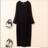 Plus Size Mothers' Wedding Dress Fat Sister Xi Ladieswear Wedding Dress Daily Style Young Western Temperament Dress