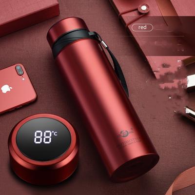 Borraccia Termica Sottovuoto in Acciaio Inossidabile 304 di Grande Capacità per Acqua, Caffè, con LED Opzionale, Portatile e Ideale, Dropship