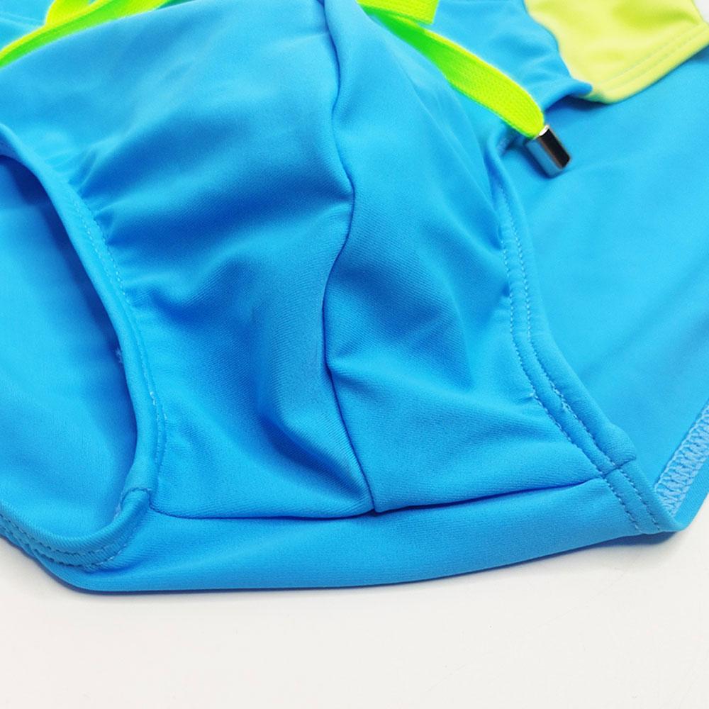 Badetrusser for menn Trunks Fargeblokkering Mote Tight Fit Sexy badetøy Strandklær Soling Surfing GYM