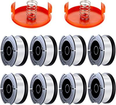 Edging Line Spools - Compatible Black & Decker - 8 Pack - Abrasion Resistant - Effective Cut