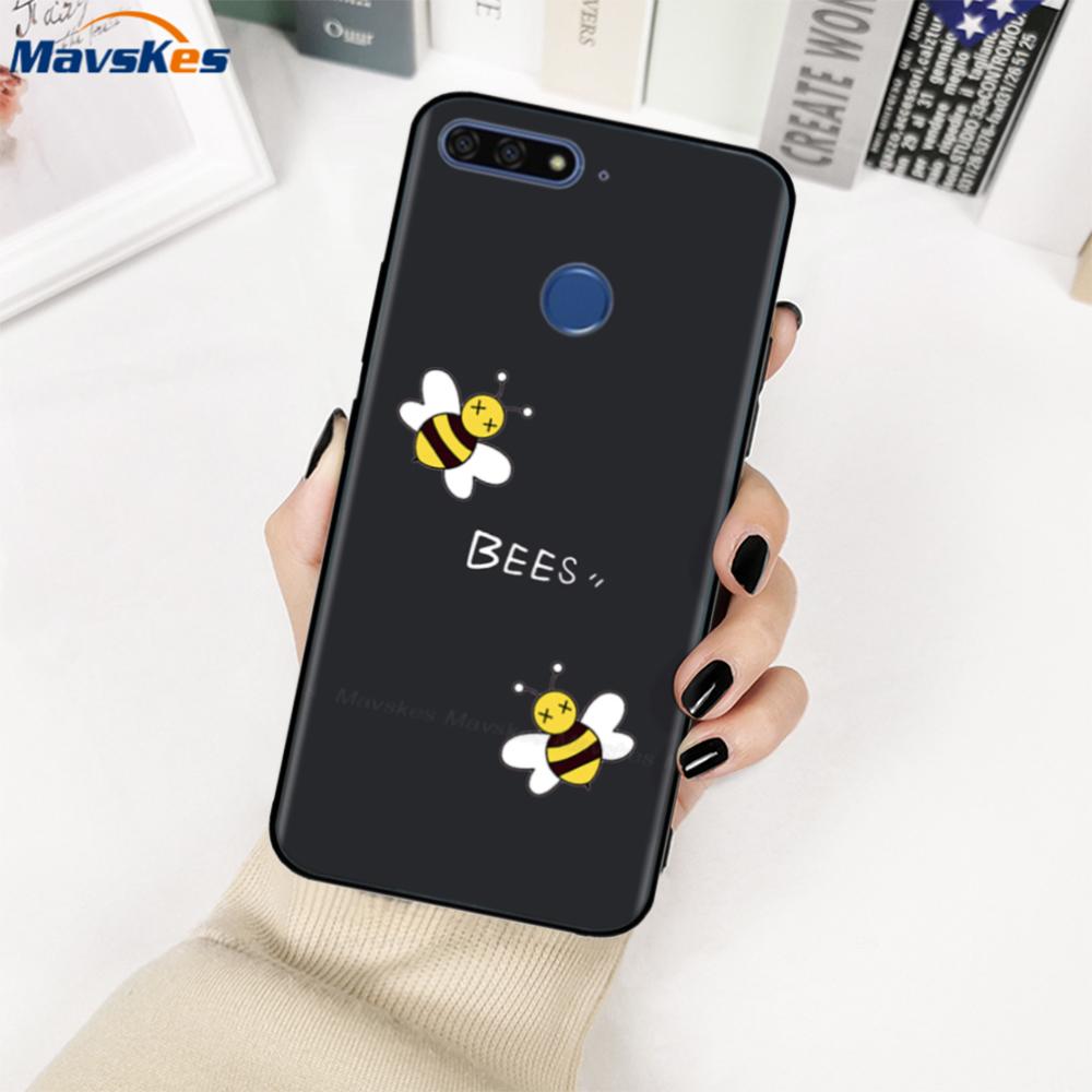 Honor 7A Pro Case Silicone Case For Huawei Y6 Prime 2018 Cover Soft TPU Mobile Phone Bags For Huawei Honor 7C RU 5.7inch Fundas
