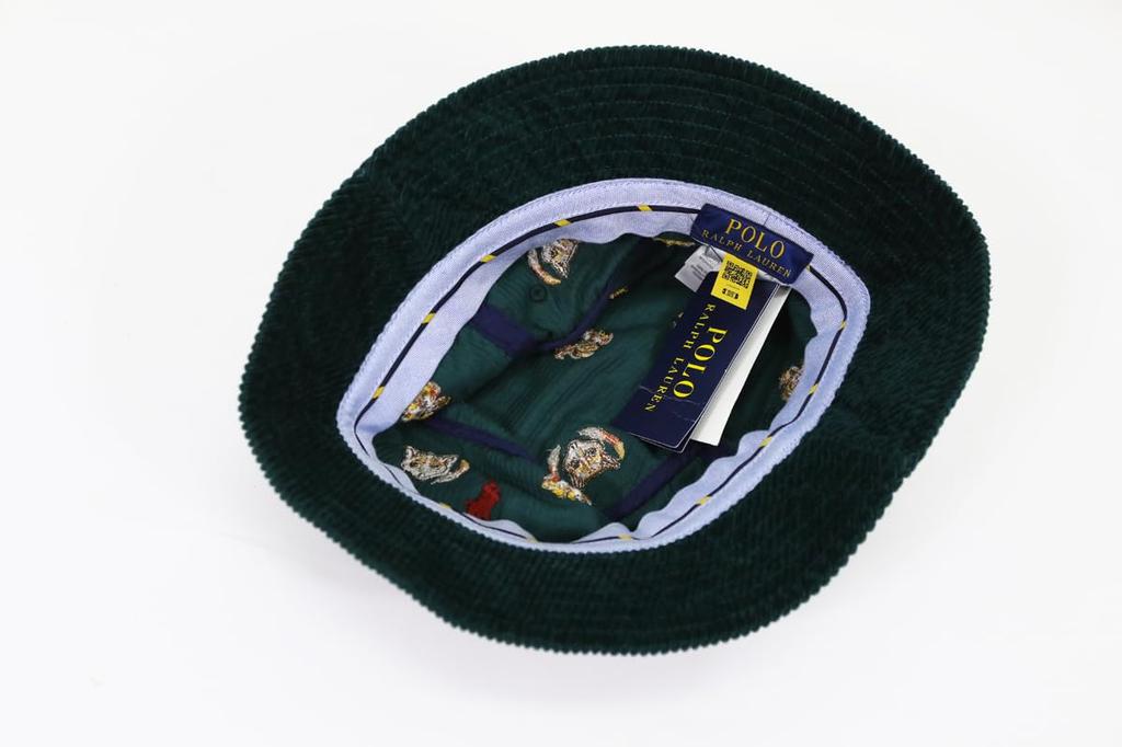 (Polo Ralph Lauren) Pălărie Bucket din Corduroy Multi-Brodată pentru Bărbați și Femei Pălărie Bucket 01080155-SM-MULTI [Folosit]
