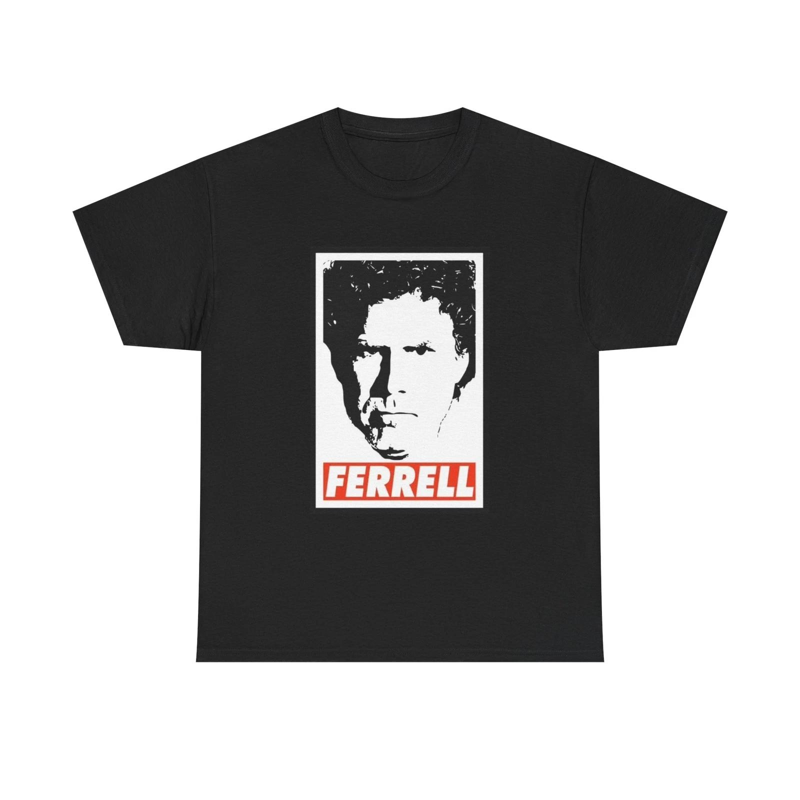

Will Ferrell Tshirt Anchorman Ron Burgandy Stepbrothers Unisex Heavy Cotton Tee 4XL