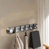 Foldable Hats Clothes Storage Hook Wall Mounted Door Hooks Hanger Robe Coat Hangers  Entry Door