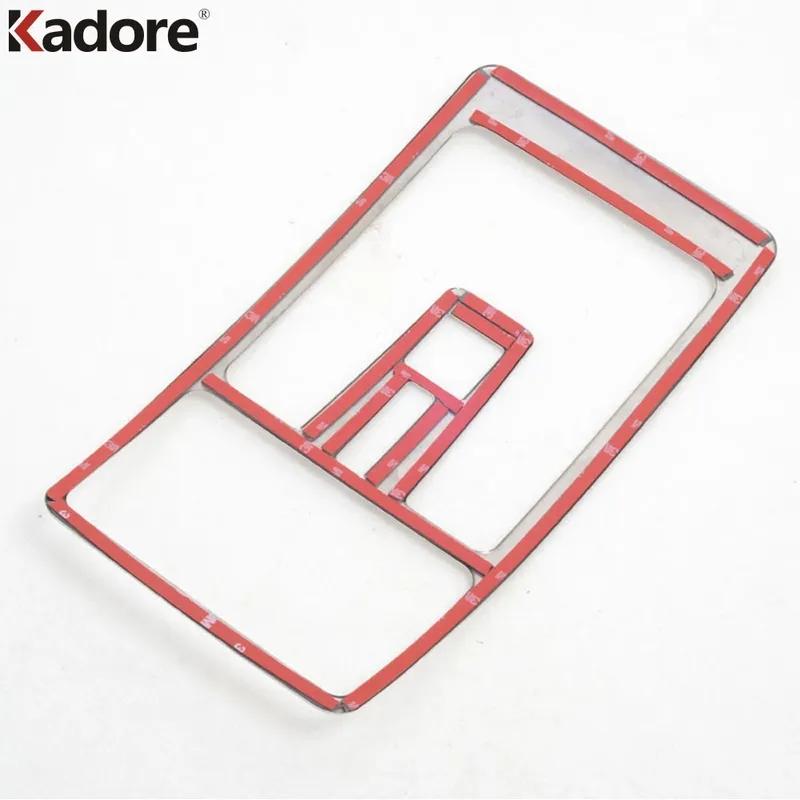 Car Front Roof Reading Light Lamp Panel Cover Trim For Cadillac SRX 2010-2012 2013 2014 2015 2016 Steel Interior Accessories