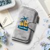 Travel More Long Wallet Multi Card Holder Fashion Casual Portable Durable Daily Use Purse for Women Men