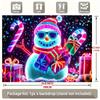Party Backdrop Snowman Celebration Photo Booth Party Decor