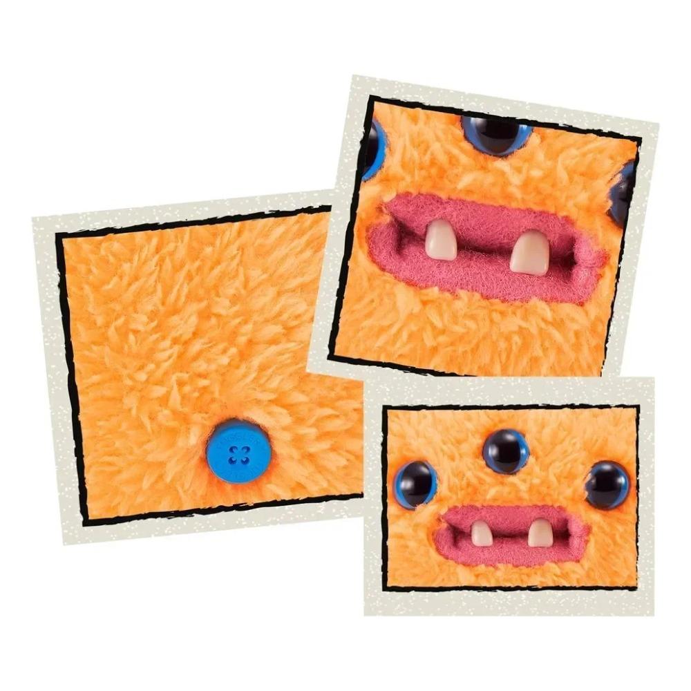 Fuggler Monștri cu Dinți Urați Jucării de Pluș Fuggler Bebeluș Desen Animat Ciudat cu Ochi Mari Iepure Peluche Kawaii Multicolor Păpușă de Pluș 8-9CM