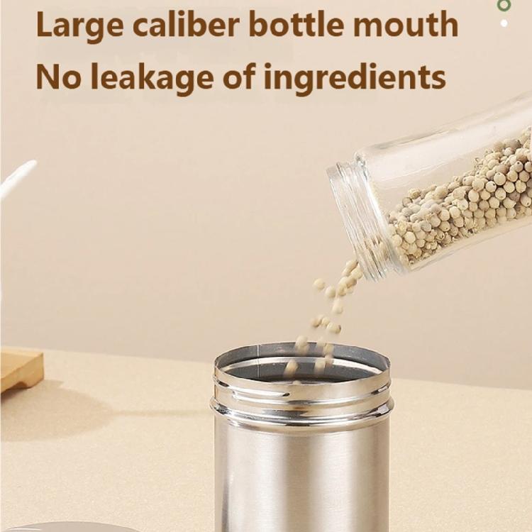 3Pieces Nonrust Steel Spices Bottles Assortment Superior Materials Diverse Size Stylish Look Hassle Release Maintenance for Food Preparation