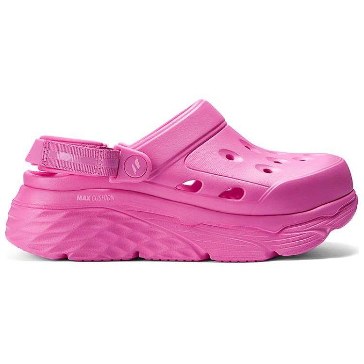 Skechers Dolphin Bubble Shoes Simple Comfortable Clogs Women Shoes Red 111268-HPK