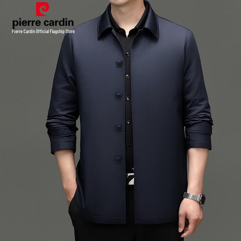 Pierre Cardin Men's 100% Cotton Mid-length Casual Jacket