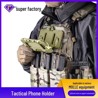 Univerzální taktická vesta Chest Rig s držákem na telefon a sklopnou navigační deskou