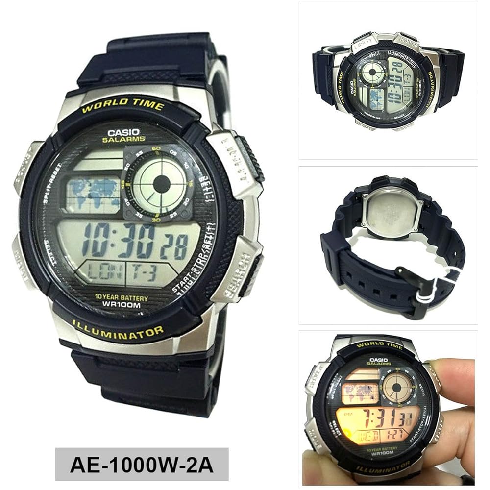 [Casio] Digital Watch AE-1000W-2A Men's Overseas Model [Parallel Import]