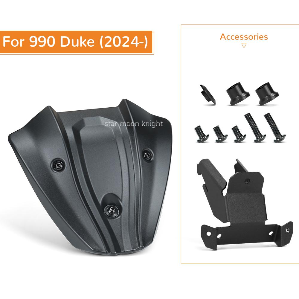 Motorcycle Accessories Deflector Wind Shield For 990Duke For Duke 990 2024 2025 Fly Screen Front Small Windshield Fairing