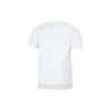 adidas Colorblock Two-In-One Sport Casual Short Sleeve T-Shirt Men Tops White HE9921