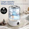 TINSOL New Mini Portable Washing Machine USB Charging Support Silent Fully Automatic Wash Essential for Dorms and Travel