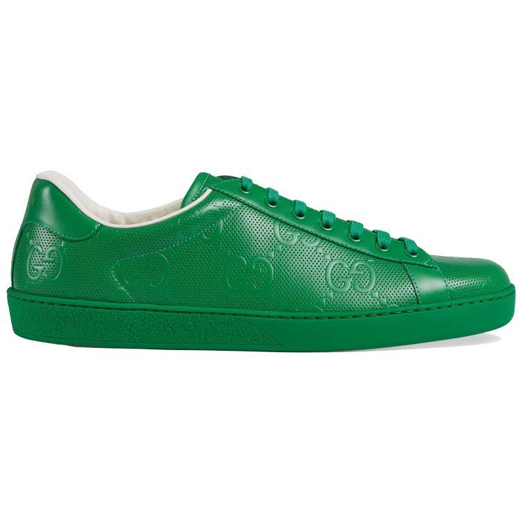 Gucci Ace Green Gg 625787 1XK10 3727