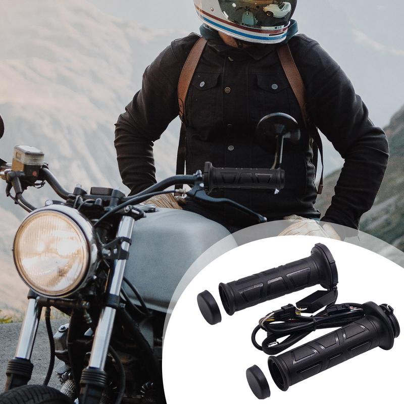 

Motorcycle Heated Handlebar Grip Warm Electric Heated Grips Handlebar Heater Waterproof Winter Handlebar Grip Motorcycle United States
